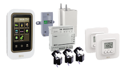 Thermostat Tybox 2020 de Delta Dore Visuel du thermostat Delta Dore Tybox 2020WT - Gestionnaire d'énergie avec ces équipements